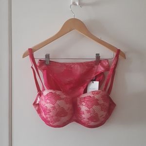 Pink Prima Donna Bra Set - 30F